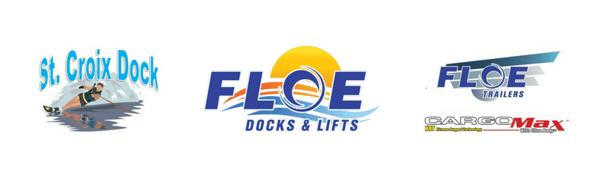 St Croix Dock Floe Dock Floe Boat Lift Trailers Logo
