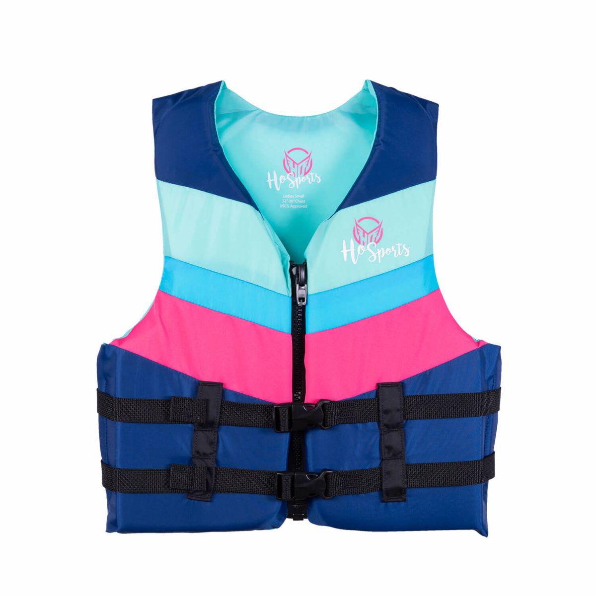 HO Sports HO Skis Life Jacket Vest Ladies Form Fit Black and Purple Many Sizes!