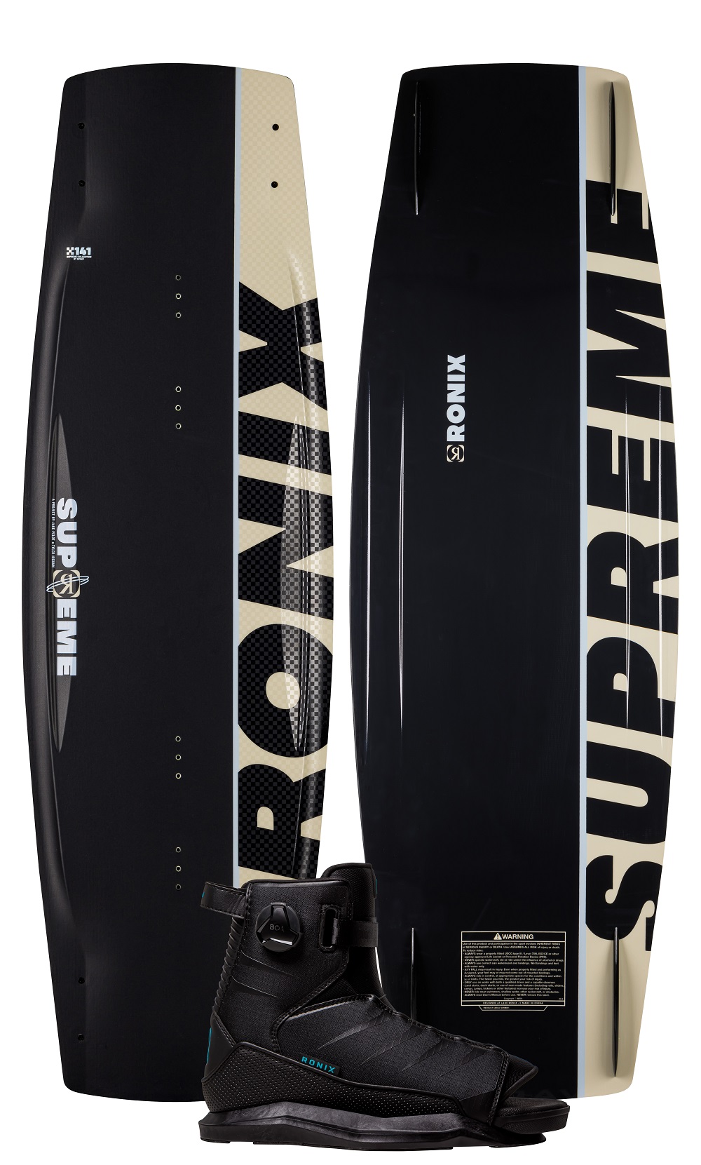 Ronix Wakeboard Package Supreme w/ Anthem Boa