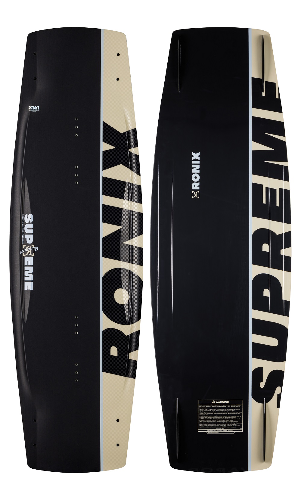 Ronix Wakeboard Supreme - Air Core 3 - Black / Sand / Dove